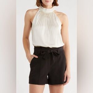 NWT black Catherine Malandrino Halter Top